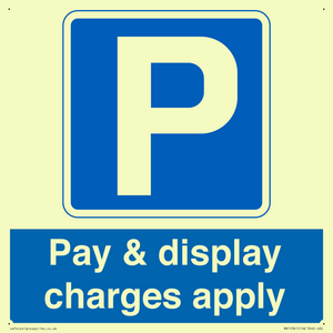 Pay & display charges apply